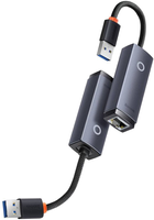 Adapter Baseus Lite Series USB to RJ-45 Ethernet 1000 Mb/s (WKQX000113) - obraz 4