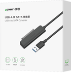 Адаптер Ugreen CM321 USB Type-A 3.0 - SATA 2.5" Black (6957303876099) - зображення 3