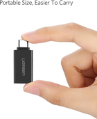 Adapter Ugreen US173 USB Type-C to USB 3.0 Female OTG Adapter Black (6957303828081) - obraz 2
