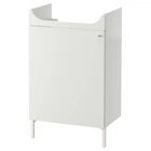 Шафа під раковину IKEA НЮШЕН, біла, 50x83 см, 604.704.08