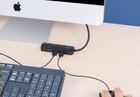 USB-хаб Vention 3-Port з microUSB живленням 0.15 м Black (6922794751972) - зображення 4