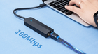 USB-хаб Vention 3-Port з microUSB живленням 0.15 м Black (6922794751972) - зображення 6