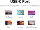USB Hub Ugreen CM475 Type C to 3xUSB HUB+Gigabit Converter with PD Space Gray (6957303829323) - obraz 8
