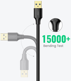 Kabel Ugreen US129 USB AM-AF (6957303831272) - obraz 7