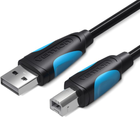 Kabel do drukarki Vention USB A Male - B Male Print 1 m (VAS-A16-B100) - obraz 1