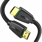 Kabel Ugreen HD118 High-End HDMI Cable Nylon Braid 1.5 m Black (6957303844098) - obraz 1