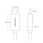 Kabel Ugreen DP102 DisplayPort to DisplayPort v1.2 3 m Black (6957303812127) - obraz 4