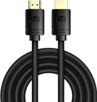 Kabel Baseus HDMI m - M, 3 m, V2.1 8K, High Definition Series Black (CAKGQ-L01) - obraz 1