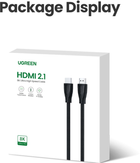 Кабель Ugreen HD140 HDMI Cable with Braided 1 м Black (6957303884018) - зображення 5