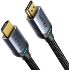 Kabel Choetech HDMI m - m V2.1 8K 60 Hz 2 m pleciony Black (6971824976281) - obraz 2