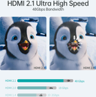 Kabel Choetech HDMI V.2.1, 2 m Black (XHH-TP20) - obraz 6