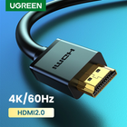 Кабель Ugreen HD104 HDMI Cable 1 м Black (6957303811069) - зображення 3