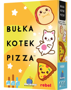 Gra planszowa Rebel Bułka kotek pizza (5902650618787) - obraz 1
