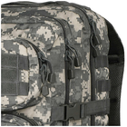Тактический рюкзак 36 л Серый Пиксель MIL-TEC Assault 36L Digital UCP с системой MOLLE Военный рюкзак Армейский Штурмовой Водоотталкивающий - изображение 9
