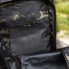 Военный Тактический рюкзак 36 л Черный Камуфляж Warrior Assault Laser Cut 36L с системой MOLLE Армейский Штурмовой - изображение 11