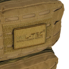 Тактичний рюкзак 36 л Койот MIL-TEC Assault Laser Cut 36L Coyote з системою MOLLE Військовий Рюкзак Армійський Штурмовий Водовідштовхуючий - зображення 10