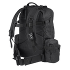 Військовий рюкзак Mil-tec 36 л з підсумками Чорний Тактичний рюкзак Defense Pack Assembly на 36 літрів з системою MOLLE Армійський Штурмовий Воєнний Рюкзак - зображення 12