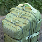 Військовий Тактичний рюкзак 36 л Хакі Warrior Assault Laser Cut 36L Olive з системою MOLLE Армійський Штурмовий - зображення 8