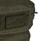 Тактический рюкзак 36 л Олива MIL-TEC Assault Laser Cut 36L Olive с системой MOLLE Военный рюкзак Армейский Штурмовой Водоотталкивающий - изображение 8