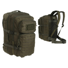 Тактический рюкзак 36 л Олива MIL-TEC Assault Laser Cut 36L Olive с системой MOLLE Военный рюкзак Армейский Штурмовой Водоотталкивающий - изображение 10