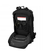 Тактический рюкзак 30 л с системой MOLLE Черный Военный рюкзак на 30 литров DOMINATOR SHADOW Армейский Штурмовой Рюкзак Водоотталкивающий - изображение 9