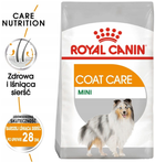 Sucha karma Royal Canin Coat Care Mini dla psów małych ras o szorstkiej i matowej sierści 1 kg (3182550894333) - obraz 3