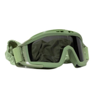 Защитные тактические очки-маска Daisy со сменными стеклами Olive - изображение 4
