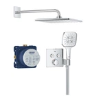 Душевая система скрытого монтажа GROHE Grohtherm SmartControl с верхним душем латунь хром 34865000