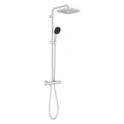 Душевая система с термостатом GROHE Vitalio Comfort с верхним душем латунь хром 26696001