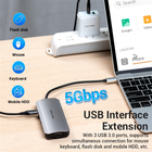 USB Hub Vention USB 3.1 Type-C HDMI / VGA / USB 3.0 x 3 / PD 100 W Hub 6-in-1 (6922794754751) - obraz 6