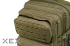 Рюкзак тактичний 2Е, 45L, Laser Cut, зелений (2E-MILTACBKP-45L-OG) - зображення 14