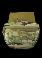 Напашник тактический Big Multicam (24х18х8), сумка напашник, напашная сумка, подсумок напашник - изображение 3