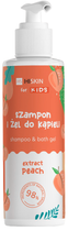 Szampon i żel do kąpieli HiSkin Brzoskwinia 280 ml (5907775546816) - obraz 1