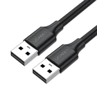 Кабель Ugreen USB type A 2.0 to USB type A 2.0 480 Мбіт/с 2 м Black (US102)