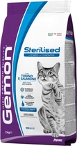 Сухий корм для кішок Gemon Cat Sterilised тунець з лососем