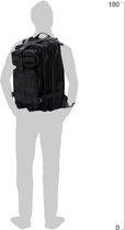 Тактичний рюкзак ESDY 3P 25 л Чорний (11939760) - зображення 5