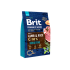 Сухой корм Brit Premium Sensitive Lamb для собак с чувствительным пищеварением со вкусом ягненка