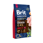 Сухий корм Brit Premium Adult L для дорослих собак великих порід зі смаком курки