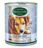 Влажный корм для собак Baskerville Телятина и мясо гуся