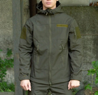 Тактичний костюм Soft Shell військовий L оліва - зображення 6
