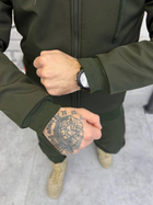 Мужской тактический зимний костюм SoftShell XL олива - изображение 5