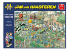 Puzzle Jumbo Jan van Haasteren Farm Visit 1000 elementów (8710126011515) - obraz 1