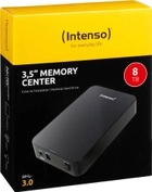 Жорсткий диск Intenso 3.5 8ТБ Memory Center USB 3.0 Чорний (6031516) - зображення 3