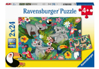 Puzzle Ravensburger Koalas And Sloths 48 elementów (4005556051830) - obraz 1