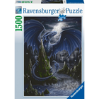Puzzle Ravensburger The Dark Blue Dragon 1500 elementów (4005556171057) - obraz 1