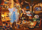 Puzzle Schmidt Thomas Kinkade: Disney Geppettos Pinocchio 1000 elementów (4001504575267) - obraz 2