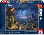 Puzzle Schmidt Thomas Kinkade: Disney The Beauty and the Beast Dancing in the Moonlight 1000 elementów (4001504594848) - obraz 1