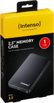 Жорсткий диск Intenso 2.5 1ТБ Memory Case USB 3.0 Чорний (6021560) - зображення 3