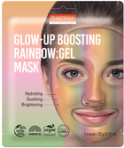 Маска для обличчя Purederm Гlow-Up Bostinr Rainbow гідрогель веганський 22 г (8809738320617) - зображення 1