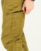 Чоловічі штани з утяжками під коліном, колір койот 54 - зображення 7
